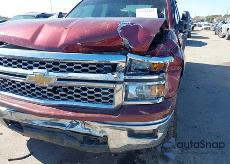 2015 Chevrolet Silverado 1500 1Lt из США, поврежденный, VIN 1GCVKREC3FZ207476